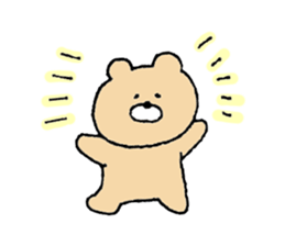 Mr. Bear"Kumao"6 sticker #11566117