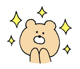 Mr. Bear"Kumao"6 sticker #11566122