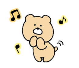 Mr. Bear"Kumao"6 sticker #11566123
