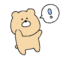 Mr. Bear"Kumao"6 sticker #11566132