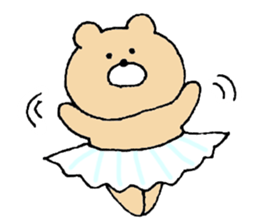 Mr. Bear"Kumao"6 sticker #11566133