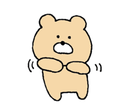 Mr. Bear"Kumao"6 sticker #11566135