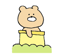 Mr. Bear"Kumao"6 sticker #11566140