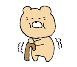 Mr. Bear"Kumao"6 sticker #11566143