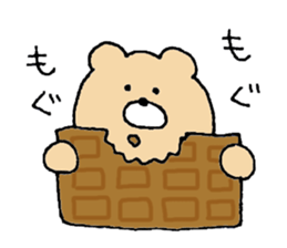 Mr. Bear"Kumao"6 sticker #11566145