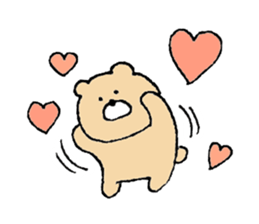 Mr. Bear"Kumao"6 sticker #11566150