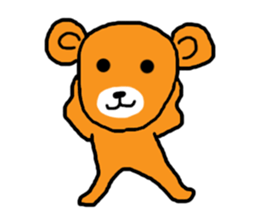 For now bear sticker #11566202