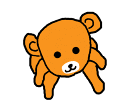 For now bear sticker #11566203