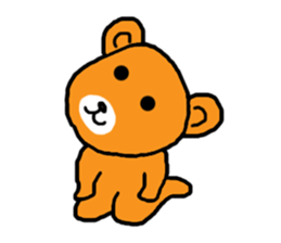For now bear sticker #11566208