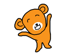 For now bear sticker #11566210