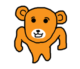 For now bear sticker #11566212