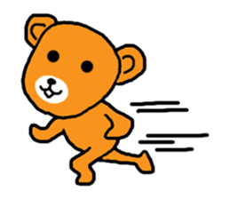 For now bear sticker #11566216