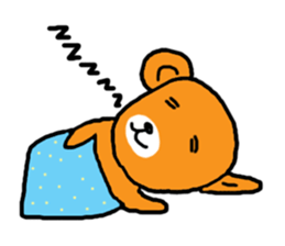 For now bear sticker #11566229