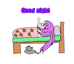 Cool witch  Kururun sticker #11566297