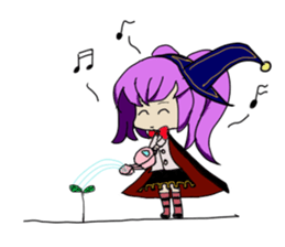 Cool witch  Kururun sticker #11566299