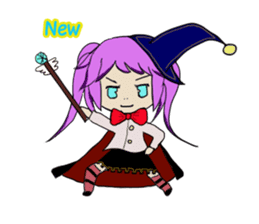 Cool witch  Kururun sticker #11566302