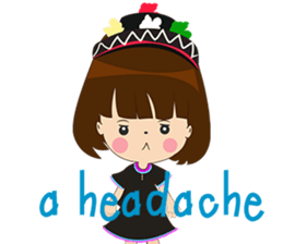 Man South and Girl Northern (English) sticker #11566314