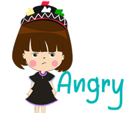 Man South and Girl Northern (English) sticker #11566338