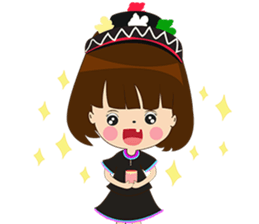 Man South and Girl Northern (English) sticker #11566342