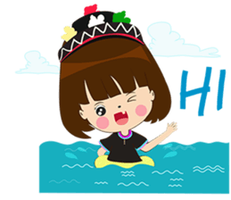 Man South and Girl Northern (English) sticker #11566344