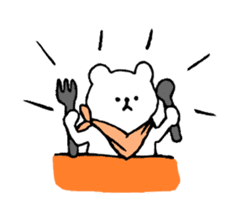 daily life.(bear) sticker #11566425