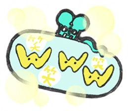 The mouse Third speaks. sticker #11566721