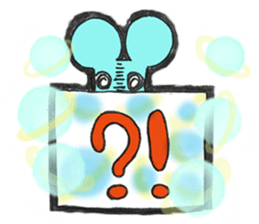 The mouse Third speaks. sticker #11566740