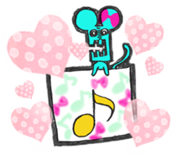 The mouse Third speaks. sticker #11566742