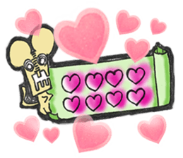 The mouse Third speaks. sticker #11566743