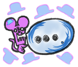 The mouse Third speaks. sticker #11566744