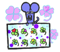 The mouse Third speaks. sticker #11566746