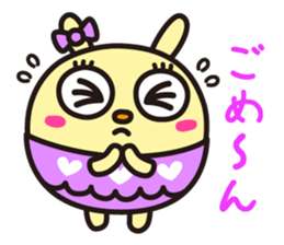 Rabbit (Lovely) sticker #11566924