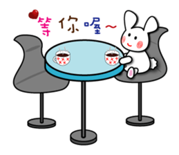 Fanny and her friends' happy hour sticker #11568764