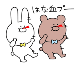 Animal speaking dead language sticker #11569026