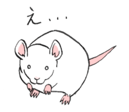 Balcy mouse sticker #11569475