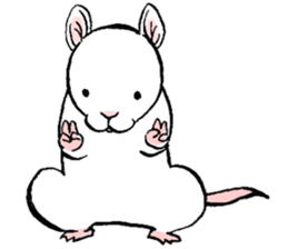 Balcy mouse sticker #11569480