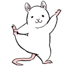 Balcy mouse sticker #11569482