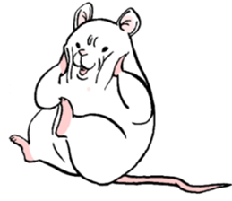 Balcy mouse sticker #11569507