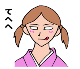 White of eye sticker #11569515