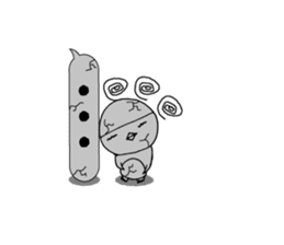 Pattsun penguin handwritten sticker #11569556