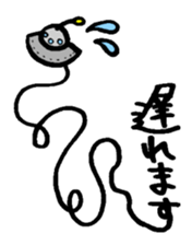 Science student Poppy sticker #11569757