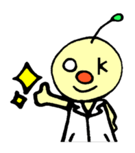 Science student Poppy sticker #11569760