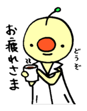 Science student Poppy sticker #11569768