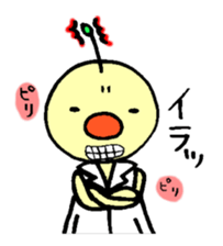 Science student Poppy sticker #11569776