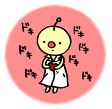 Science student Poppy sticker #11569779