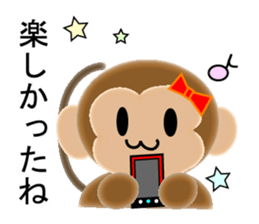 Sticker colorful 2016 Zodiac monkey4 sticker #11569805