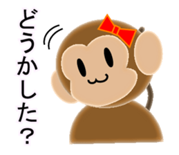 Sticker colorful 2016 Zodiac monkey4 sticker #11569825