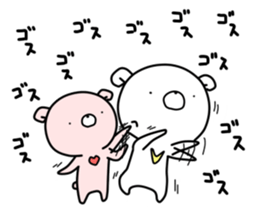 WHITE KUMAO3 sticker #11569964