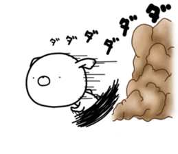 WHITE KUMAO3 sticker #11569971