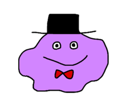 Colorful clay sticker #11570194